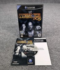 WWE WrestleMania X8 (Nintendo GameCube, 2004) CIB COMPLETE GC