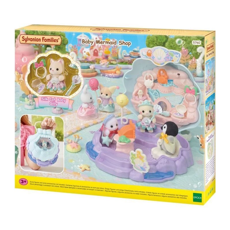 Boutique des Sirènes Sylvanian Families pour stimuler l'imagination des enfants dans leur chambre