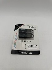 PNY 64GB USB 3.1 Flash Drive Type-A 2-Pack Black