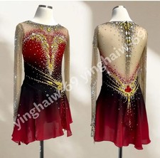 Y-159 Figure skating costumes can be customized for competition