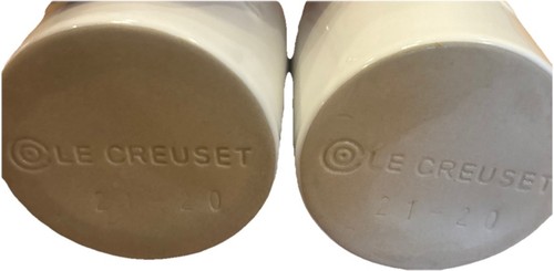 Vinagre Le Creuset / Vinagre y Aceite / Botellas de Gres Oliva Huile D’ Blanco - Imagen 4 de 4