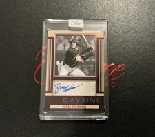 2025 Panini Three and Two Day One Auto 1/6 - SLADE CALDWELL Diamondbacks