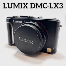 Panasonic Lumix DMC-LX3 Black Leica Lens Near Mint Digital Lens not included