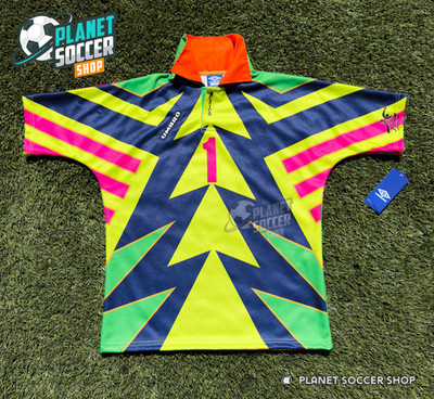 1994 UMBRO JORGE CAMPOS MEXICO GOALKEEPER JERSEY, SELECCION MEXICANA USA 1994