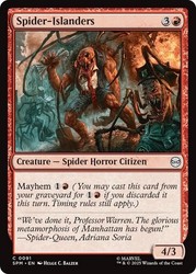 Spider-Islanders 91/314 Common Foil Marvel's Spider-Man MTG