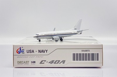 Jcwings US Navy Boeing C-40A Clipper Reg: 165834 1/400 XX40037 Japan