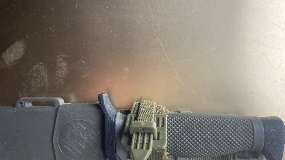 ** Cuchillo táctico compacto de acero M-Tech EE. UU. hoja de 7" # 440 Foto 4 de 4