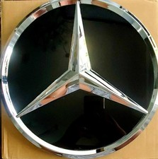 Mercedes-Benz X253 W253 C253 Black Raised Grille Emblem. 2013-20 OEM A0008172116