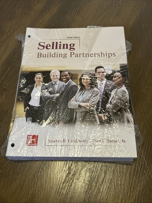 #ad Selling: Building Partnerships Castleberry amp; Tanner Jr. Tenth Edition READ $30.00