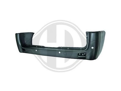 Stoßstange hinten Fiat Scudo 2006-2016 schwarz