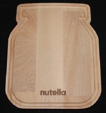 Nutella*Holzbrett*ohne Namen*neu*org. Verpackung*~ 22cm x 18cm*Buchenholz*