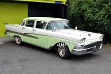 1958 Ford Custom 300 4x6 Borderless Photo 1958 Ford Custom 300 4x6 Borderless Photo