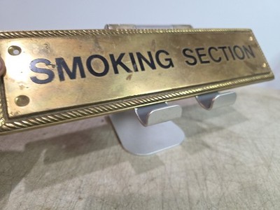 Solid Brass Door or Wall Sign Plaque 12