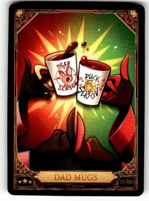 ハズビンホテル　HAZBIN HOTEL DAD MUGS FOIL トレカ Hazbin Hotel Season 2 Trading Cards 12/60 DAD MUGS 2nd Edition NON