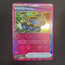 Pokemon Surging Sparks Precious Trolley 185/191 Holo Ace Spec NM
