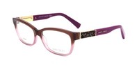 Jimmy Choo JC110 F1A Shaded Brown Pink 53/15/135 Damen Brillen