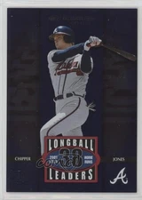 2002 Donruss Longball Leaders /1000 Chipper Jones #LL-16 HOF