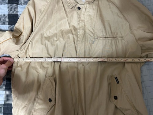 Vintage 1990s Pacific Trail Full Zip-Up Beige Tan Jacket Pockets Size XL Collar - Picture 13 of 16