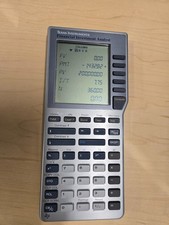 Vintage Texas Instruments Financial Investment Analyst FIA-10 Retro 80s 