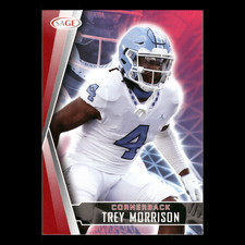 Trey Morrison Rookie #57 2022 SAGE North Carolina Tar Heels Football Card NFL