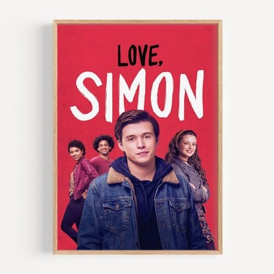 Love, Simon (2018) Movie Poster Wall Art Print