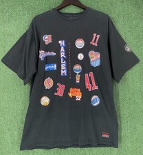 Vintage Y2K Fubu Harlem Globetrotters Basketball Logo T-Shirt Men  s Size XL Tall