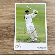 Rare Signed Classic Classic Card - Liam Dawson - England - Card No 530