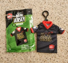 Jack in the Box Mini Jersey Keychain HOT ONES Blind Bag Opened