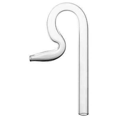 Glass Jet Outflow Lily Pipe Suitable for Aquarium Mini Pool Planted for Tan