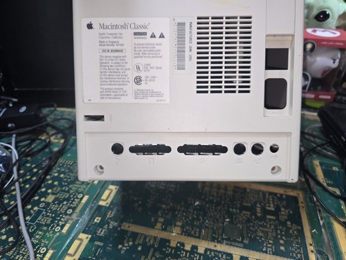 Apple Macintosh Classic M1420 EMPTY-Intact-Back Casing Shell #3-Just OK Cosmetic - Picture 5 of 19