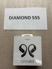 Shokz OpenFit Open-Ear Bluetooth Wireless Earbuds - Black T910-ST-BK-US  5747