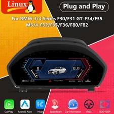F�r BMW F30 F31 F34 F32 F33 F36 2013-20 Digitales Kombiinstrument CarPlay Tacho