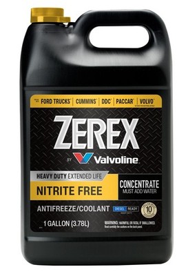 Zerex HD Nitrite Free Extended Life Concentrate 1 Gallon, Yellow 