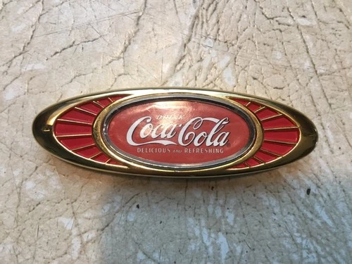 Vtg Franklin Mint Coca-Cola Heirloom Folding Knife & Bottle Opener