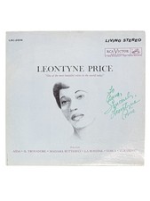 Leontyne Price / One of the Most Beautiful Voices in the World Today Signed LP