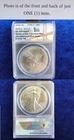 2021 S $1 American Silver Eagle Type 2 ANACS MS70 Emergency Production Key Date