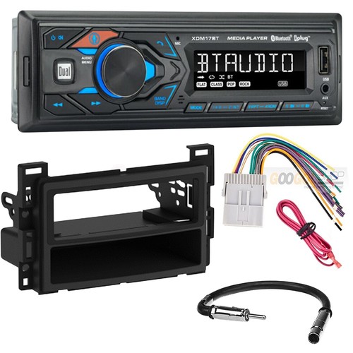 Dual XDM17BT Bluetooth MP3/AM/FM (No CD) Car Stereo for 2005-2009 Pontiac G6