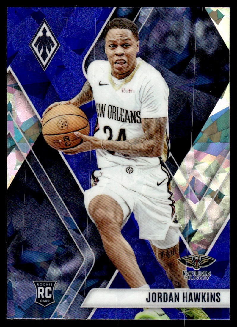 2023-24 Panini Phoenix Blue Ice Jordan Hawkins Rookie New Orleans Pelicans #254