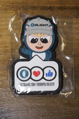 Neu im Paket! Olight Facebook Group Patch Swag