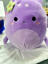 Squishmallows Original 12-Inch Shon the Lochness Monster Purple NWT Casual Use