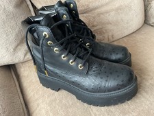 Timberland Ladies Platform Boots ‘stone Street’ Waterproof Size 8 Uk