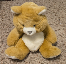 Vermont Teddy Bear Wishlist Collection Plush Teddy Bear Brown/Beige Black Eyes