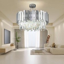  Chandelier Crystal Light Modern Chandelier Crystal Light Dimmable for Bedroom