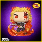 Kyojuro Rengoku 9th Form Funko Pop! Premium Demon Slayer Flame Breathing New