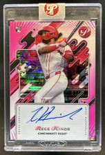 2025 Topps Pristine Rece Hinds Auto RC Pink Refractor Rookie #/15 Reds