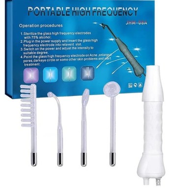 4-In-1 Portable Facial Skin Care Kit High-Frequency 120KHz Facial Massager