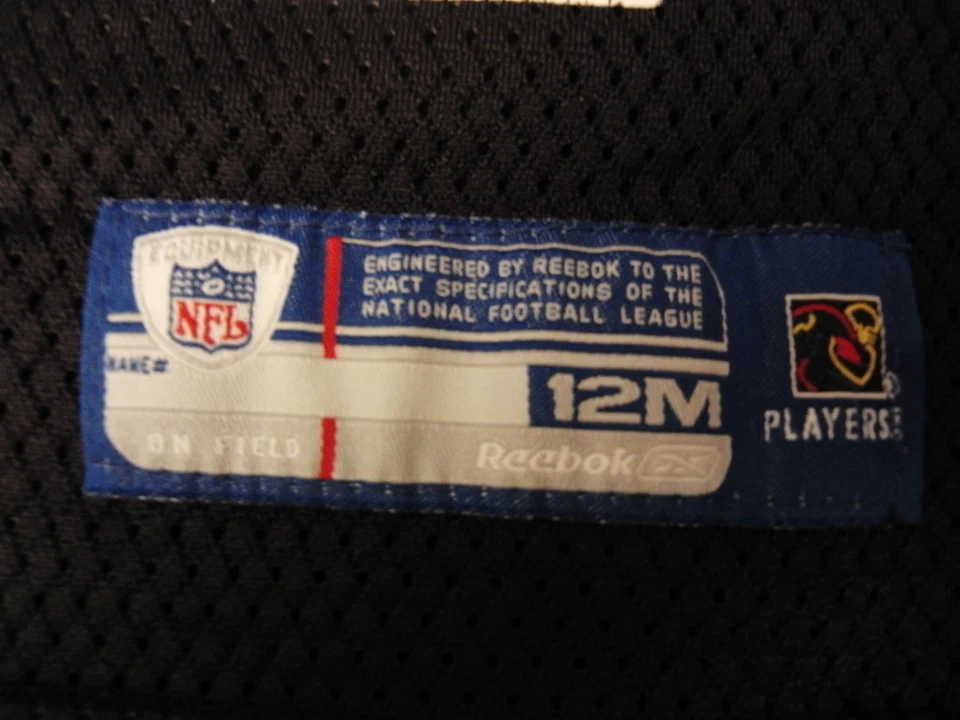 Camiseta deportiva negra Reebok Steelers 82 Randle El 12 meses Foto 3 de 4