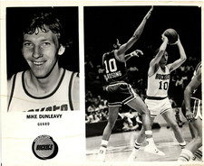 3 TEAM ISSUED & 1 - TYPE 1 PHOTO of NBA PLAYER & HEAD COACH - MIKE DUNLEAVY