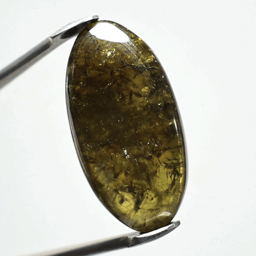 2 piezas Vesuvianita Natural Alta Calidad 28MM Cabujón Ovalado Piedras Preciosas Sueltas Sin Tratar - Imagen 5 de 17