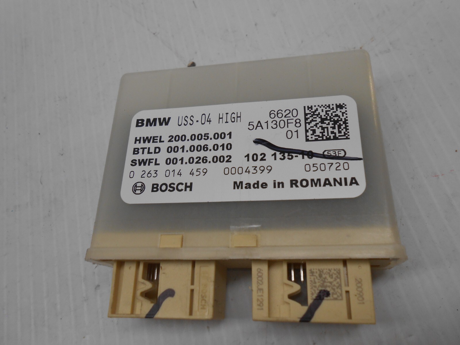 BMW X7, X5, G30 Parking Assist Distance Control Module OEM 66205A130F8 ...